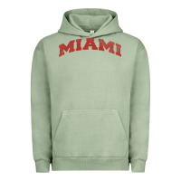 Pigment Oil Green Miami Ohio Classic Athletic Sports Distressed Urban Hoodie - trangStudio