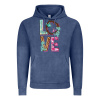 Vintage Denim Love crown of the thorns Easter Day Vintage Hoodie - HowdyJamesFarm