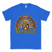 True Royal Turkey rainbow thankful thanksgiving Classic Tee - NancyCooperArtShop