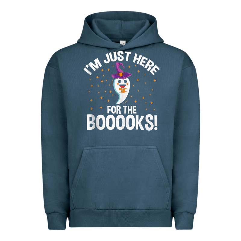 Teacher Halloween Bookworm Just Here For The Boooks Ghost Tank Top Urban Hoodie by trangStudio | Teevron