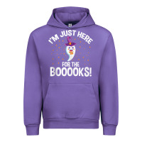 Tulip teacher halloween bookworm just here for the boooks ghost tank top Urban Hoodie - trangStudio