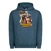 Pigment Midnight Navy Switchblade Sisters GIFT Urban Hoodie - trangStudio