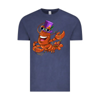 Vintage Denim mardi gras crawfish Vintage Tee - CowGirlArtShop
