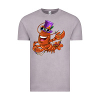 Vintage Zinc mardi gras crawfish Vintage Tee - CowGirlArtShop