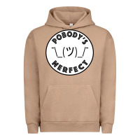 Pigment Burro Pobody's Nerfect Retro Classic Funny Nobody's Perfect Urban Hoodie - trangStudio