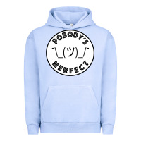 Pigment Grape Ice Pobody's Nerfect Retro Classic Funny Nobody's Perfect Urban Hoodie - trangStudio