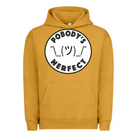 Pigment Peanut Butter Pobody's Nerfect Retro Classic Funny Nobody's Perfect Urban Hoodie - trangStudio