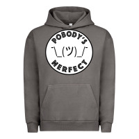 Pigment Tornado Pobody's Nerfect Retro Classic Funny Nobody's Perfect Urban Hoodie - trangStudio