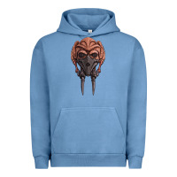Pigment Pebble Blue Plo Koon Urban Hoodie - trangStudio