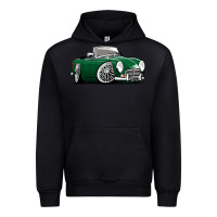 Black MG MGB roadster personalized caricature YOK94J family Urban Hoodie - trangStudio