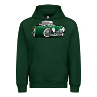 Forest Green MG MGB roadster personalized caricature YOK94J family Urban Hoodie - trangStudio