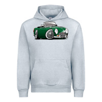 Heather Grey MG MGB roadster personalized caricature YOK94J family Urban Hoodie - trangStudio