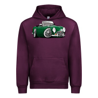 Mauve Wine MG MGB roadster personalized caricature YOK94J family Urban Hoodie - trangStudio
