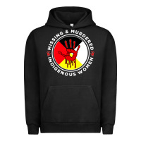 Pigment Black MMIW Missing & Murdered Indigenous Women Medicine wheel mmiw Urban Hoodie - trangStudio