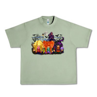 Oil Green hocus pocus gnomes Urban Heavy Tee - CowGirlArtShop