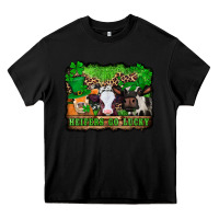 Black st patricks cows heifers go lucky Heavy Core Tee - Jasminsmagicworld