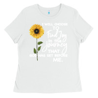 White I Will Choose To Find Joy In The Journey That God Ladies Tee - Bettercallsaul