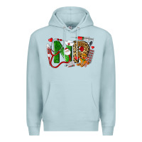 Blue Mist christmas nr nurse practitioner nurse Premium Hoodie - LillyAllenDesigns