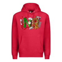 Cardinal christmas nr nurse practitioner nurse Premium Hoodie - LillyAllenDesigns