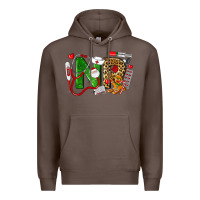Coffee christmas nr nurse practitioner nurse Premium Hoodie - LillyAllenDesigns