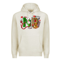 Oatmeal Heather christmas nr nurse practitioner nurse Premium Hoodie - LillyAllenDesigns