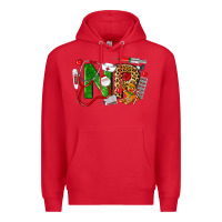 Red christmas nr nurse practitioner nurse Premium Hoodie - LillyAllenDesigns