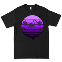 Black Flamingo Palm Premium Tee - Bettercallsaul
