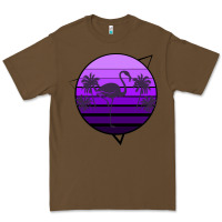 Cacao Flamingo Palm Premium Tee - Bettercallsaul