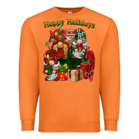 Carrot happy holidays gnomes truck Premium Sweatshirt - BarkalooDesign