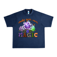Navy make your own magic Urban Heavy Tee - CowGirlArtShop