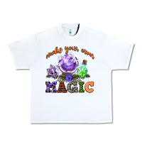 White make your own magic Urban Heavy Tee - CowGirlArtShop