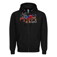 Black best mom ever Zipper Hoodie - RacoonDesign