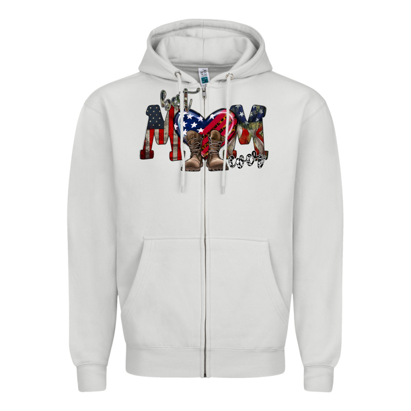 Best Mom Ever Zipper Hoodie by RacoonDesign | Teevron
