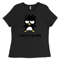 Badtzmaru Character Front And Back Ladies Tee | Teevron