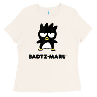 Bone Badtzmaru Character Front and Back Ladies Tee - trangStudio