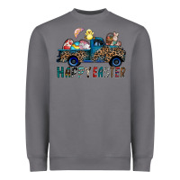 Storm Happy Easter truck Heavyweight Sweatshirt - CowhideDigitalArt