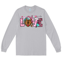 Moon Dust love valentines day nurse Long Sleeve Tee - OliviaCreatesArt