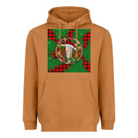 Meerkat Christmas bull skull Heavyweight Hoodie - BarkalooDesign