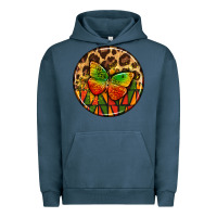Pigment Midnight Navy juneteenth  coasters Urban Hoodie - AdoDesignShop