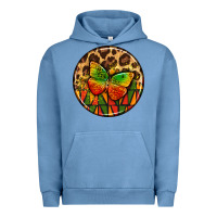 Pigment Pebble Blue juneteenth  coasters Urban Hoodie - AdoDesignShop