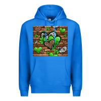 True Royal St. Patrick's Day hearts Premium Hoodie - Jasminsmagicworld