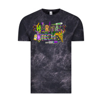 Cloud Black mardi gras pharmacy tech Vintage Tee - CowGirlArtShop