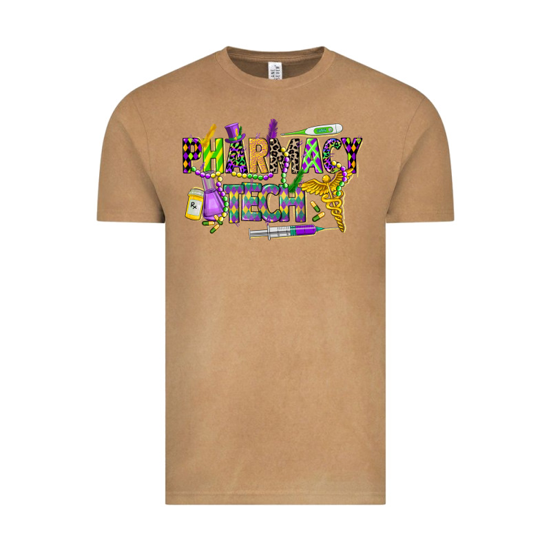 Mardi Gras Pharmacy Tech Vintage Tee by CowGirlArtShop | Teevron