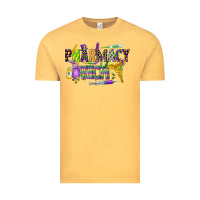 Vintage Mustard mardi gras pharmacy tech Vintage Tee - CowGirlArtShop