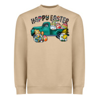 Happy Easter Truck Heavyweight Sweatshirt | Teevron