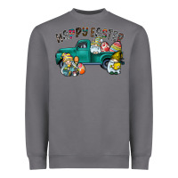 Storm Happy Easter truck Heavyweight Sweatshirt - CowhideDigitalArt