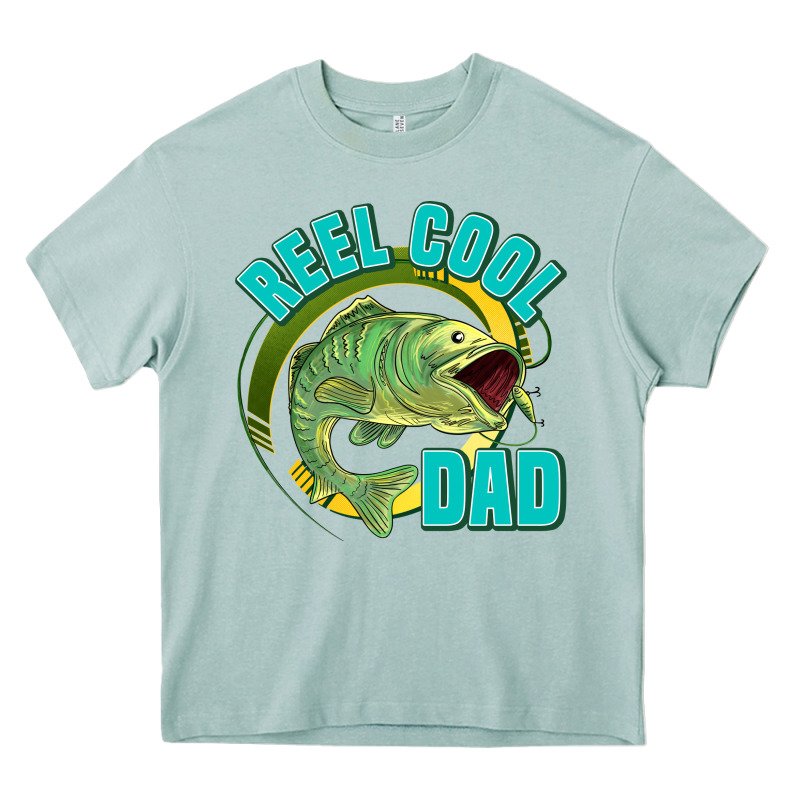 Reel Cool Dad Heavy Core Tee by Jasminsmagicworld | Teevron