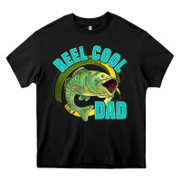 Black reel cool dad Heavy Core Tee - Jasminsmagicworld
