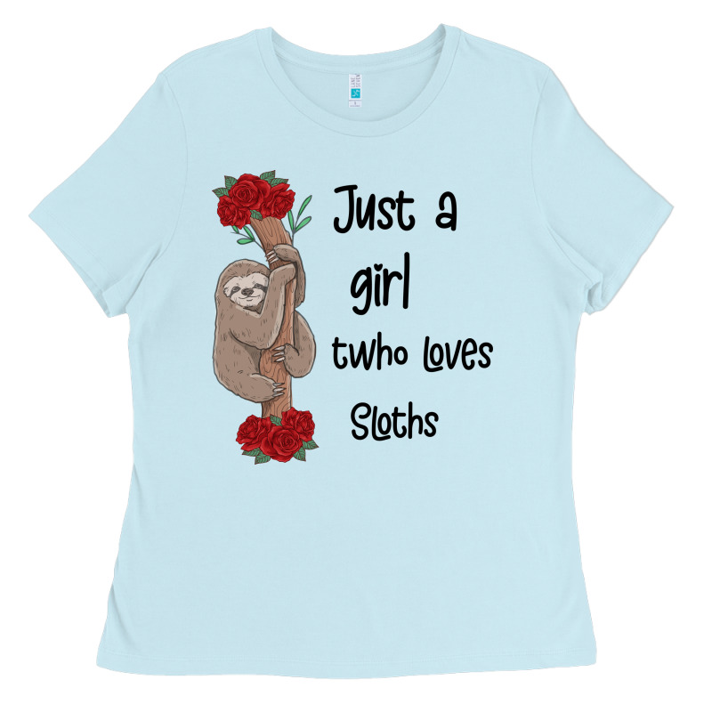Just A Girl Who Loves Sloths Ladies Tee by Bettercallsaul | Teevron