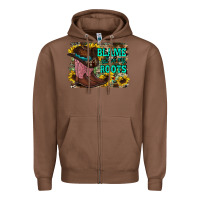 Chestnut blame all on my roots Zipper Hoodie - RacoonDesign